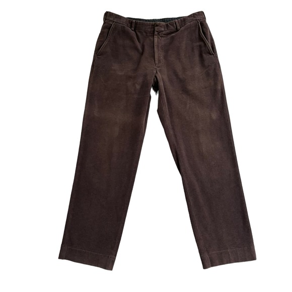 RALPH LAUREN PURPLE LABEL STRAIGHT LEG CLASSIC VELVETEEN PANT MEN SIZE XL